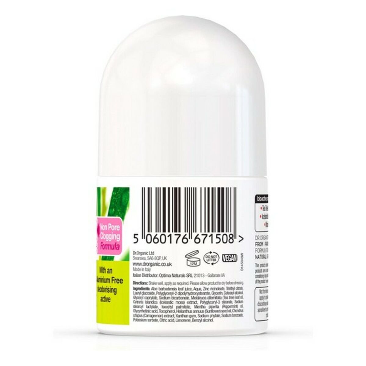 Roll-On Dezodor Dr.Organic DR00145 50 ml Teafa